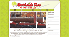 Desktop Screenshot of northsidetreeprofessionals.com